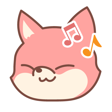 笑顔のツナギツネ